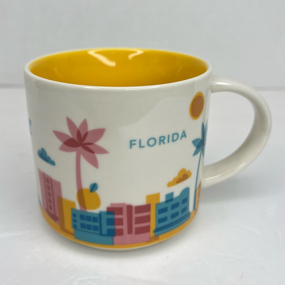STARBUCKS “You Are Here” LE Florida Coffee Mug 14oz Limited Edition 2015 Release